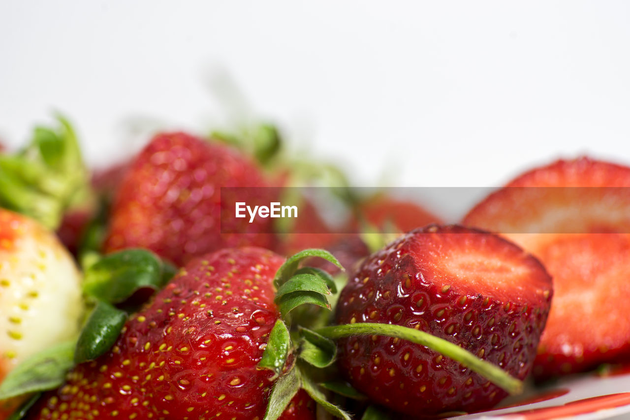 Close-up of strawberries