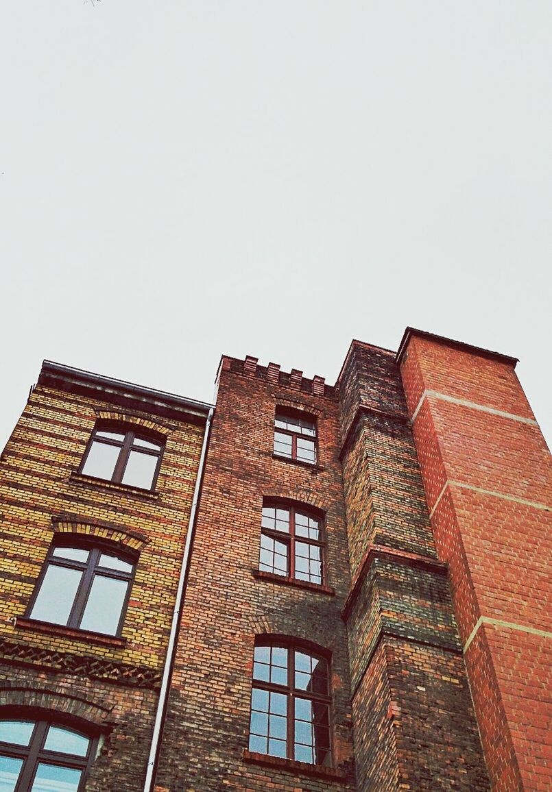 LOW ANGLE VIEW OF BUILDINGS