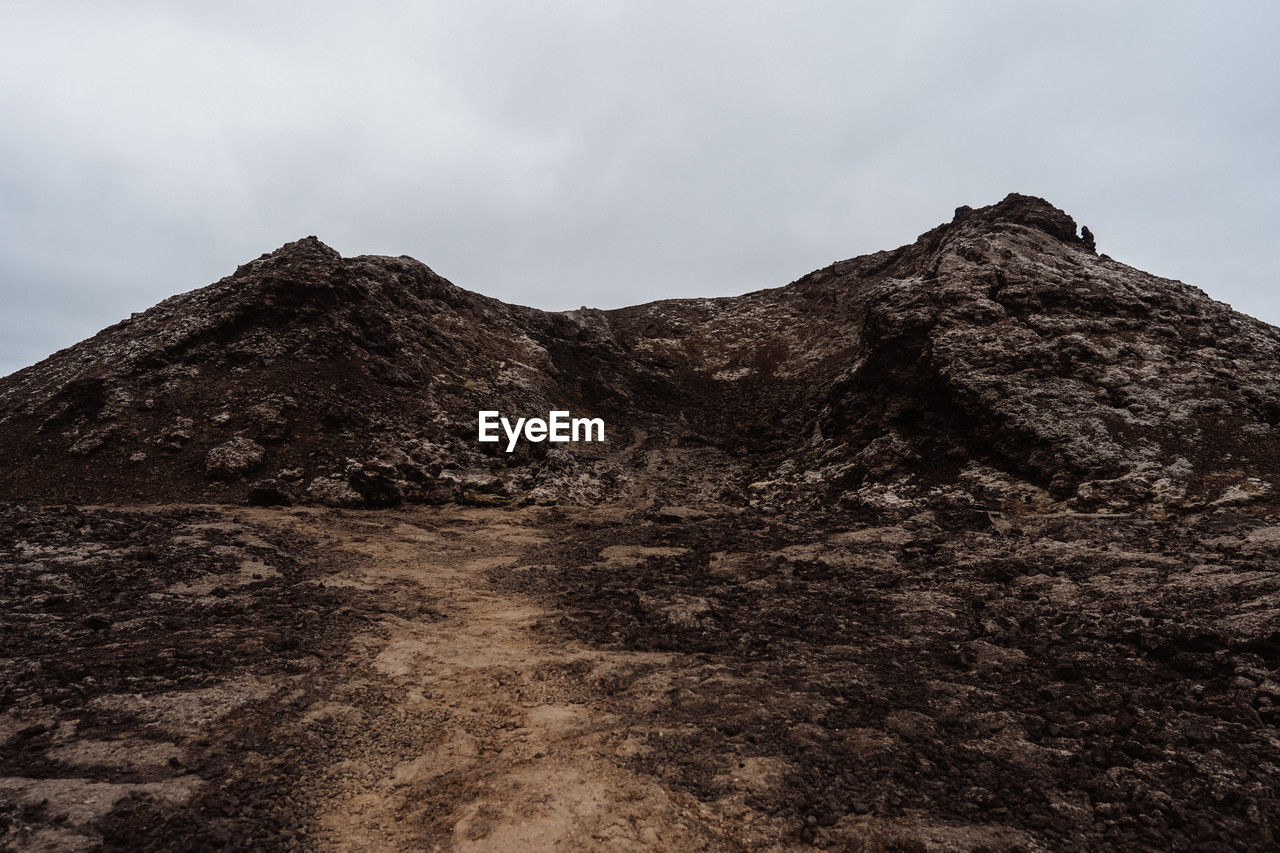 scenic view of mountain against sky