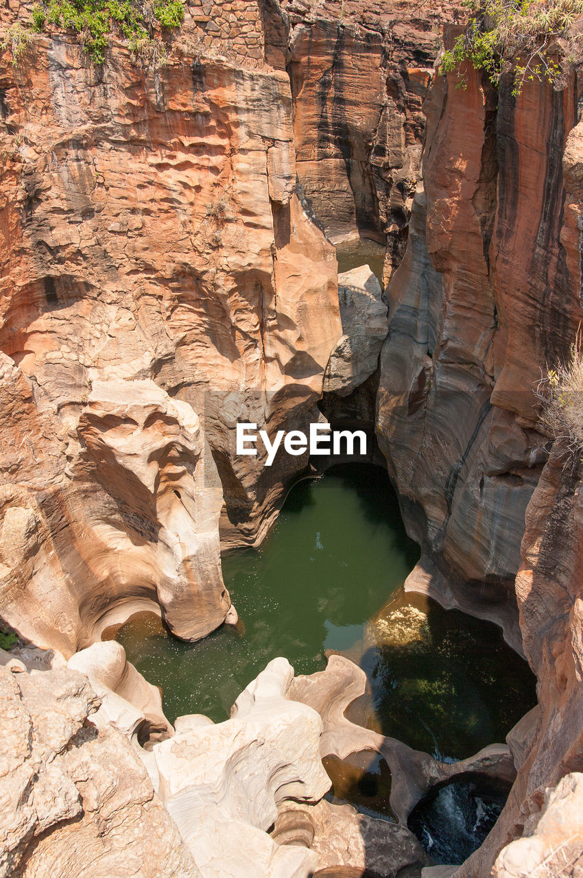 SCENIC VIEW OF ROCK FORMATION