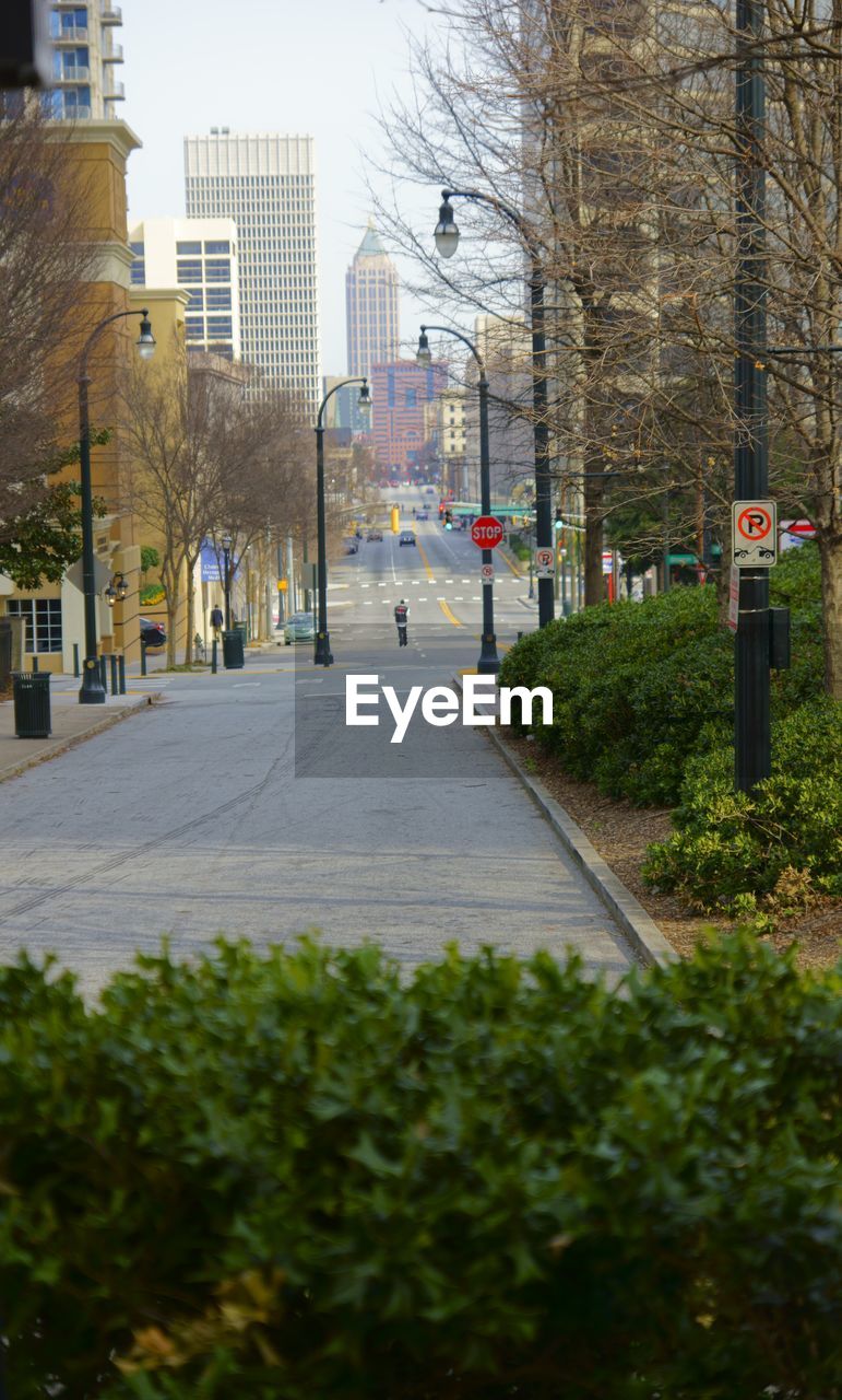 VIEW OF CITY STREET