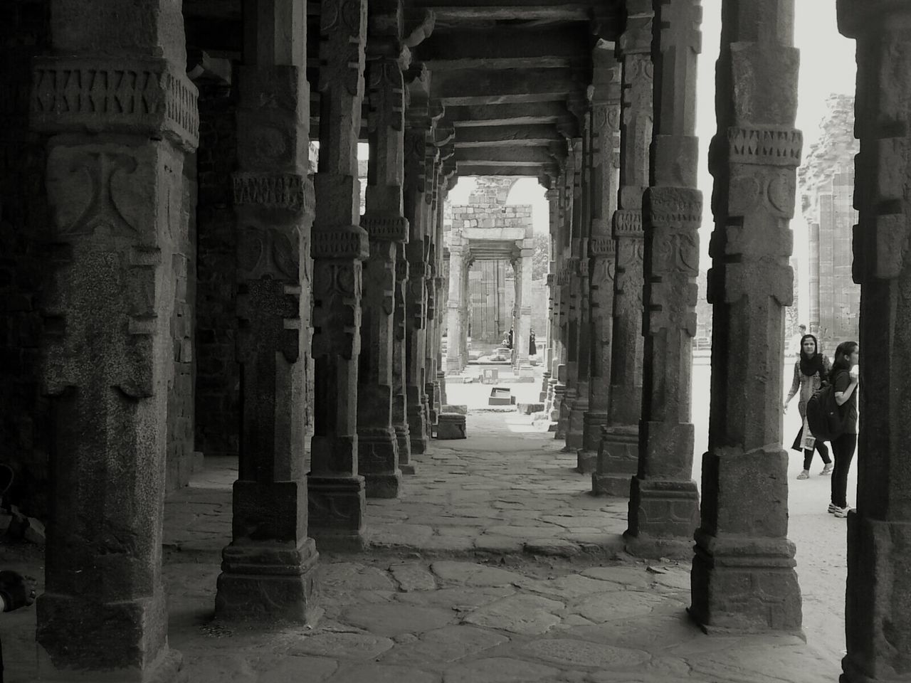 VIEW OF COLONNADE