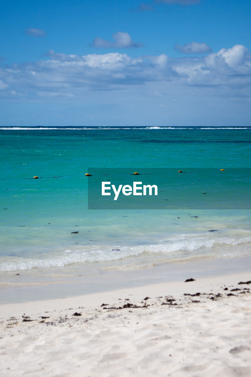 Blue wave in mauritius