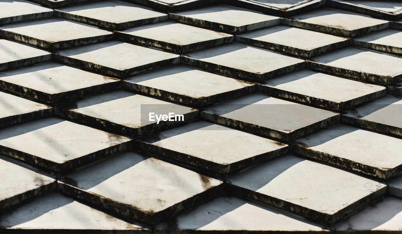 Full frame shot of patterned floor