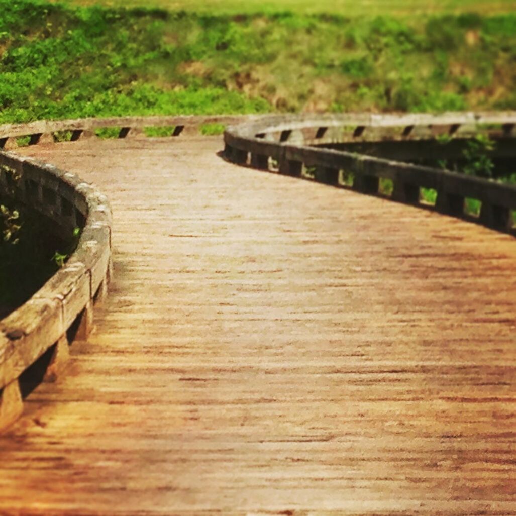 WOODEN BOARDWALK