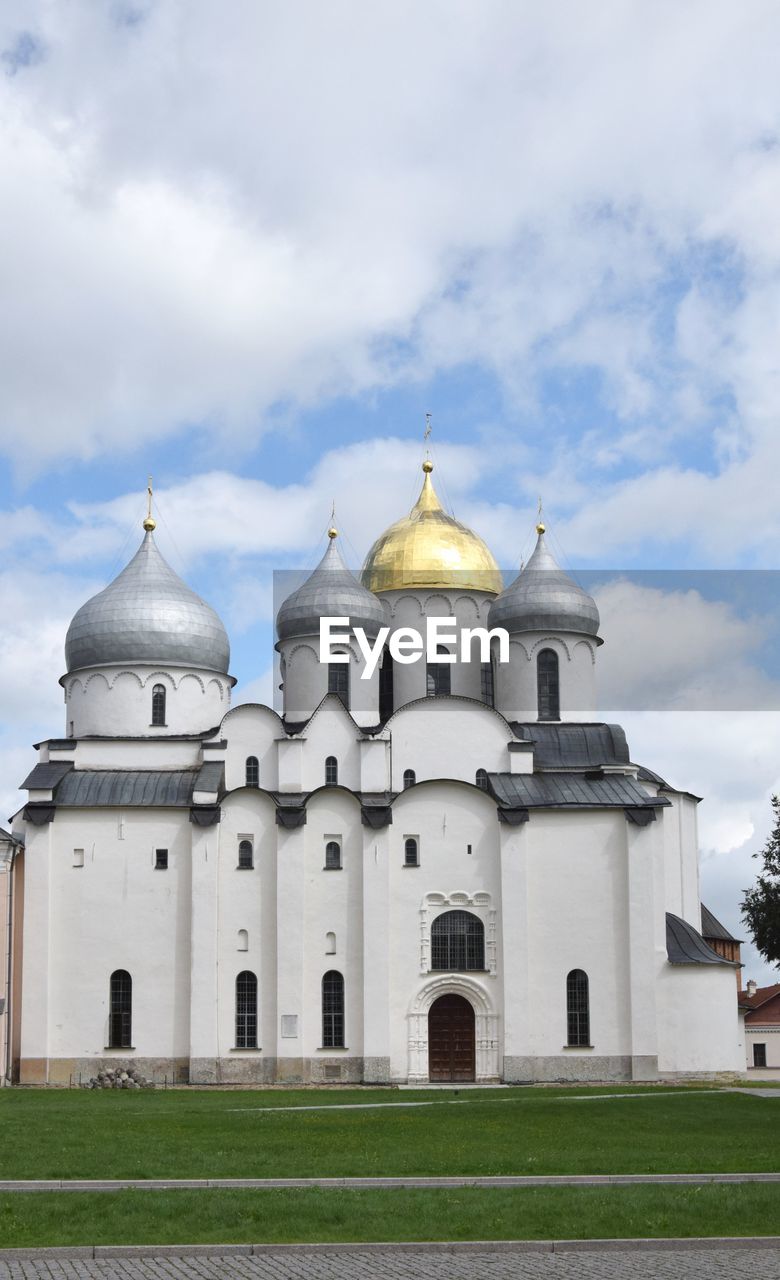 CATHEDRAL AGAINST SKY