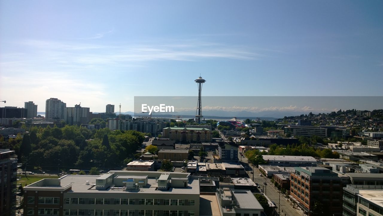 VIEW OF CITYSCAPE AGAINST SKY