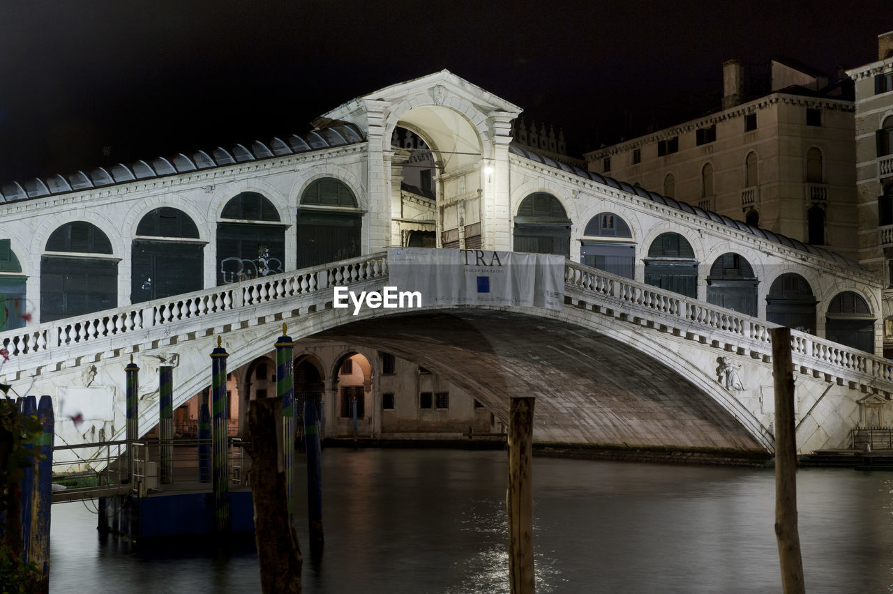 BRIDGE OVER RIVER IN CITY