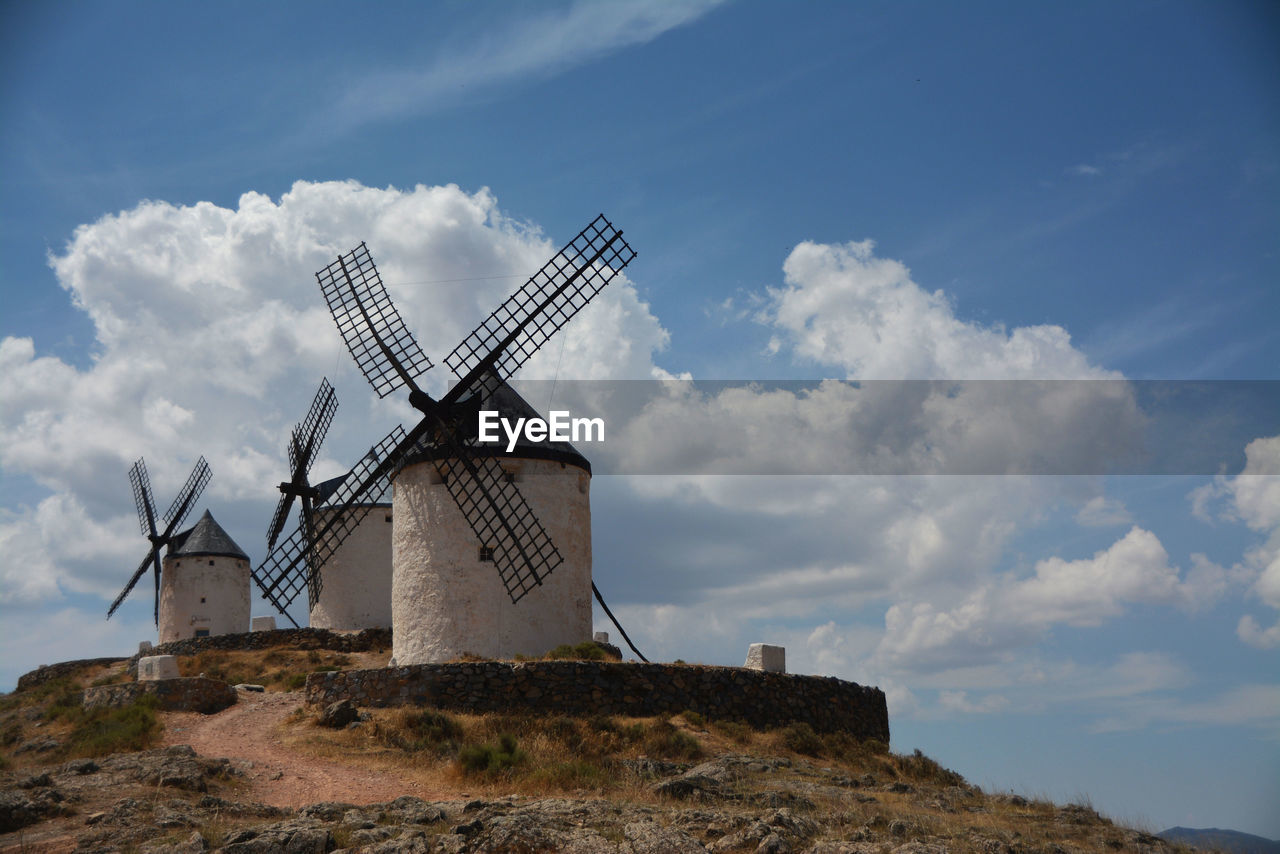 Windmill  in field 