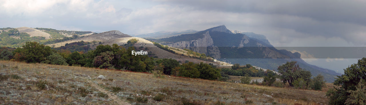 Ay-petrinskaya yayla - plateau on top of the western part of main ridge of crimean mountains