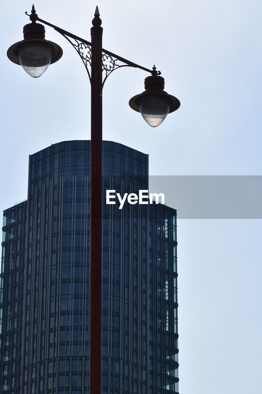 Low angle view of building against sky