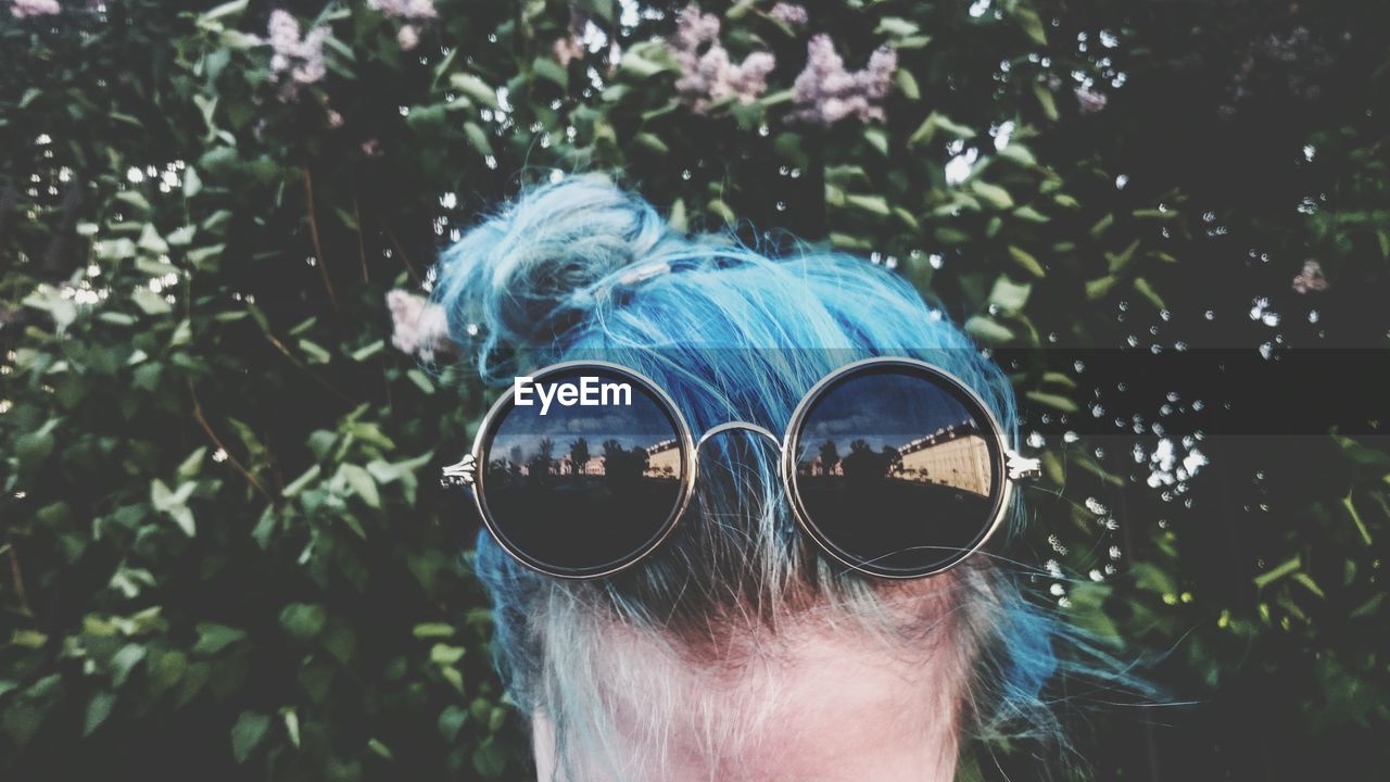 Reflection in sunglasses