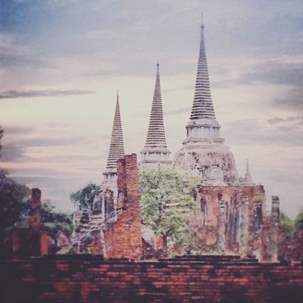 LOW ANGLE VIEW OF TEMPLE AGAINST SKY