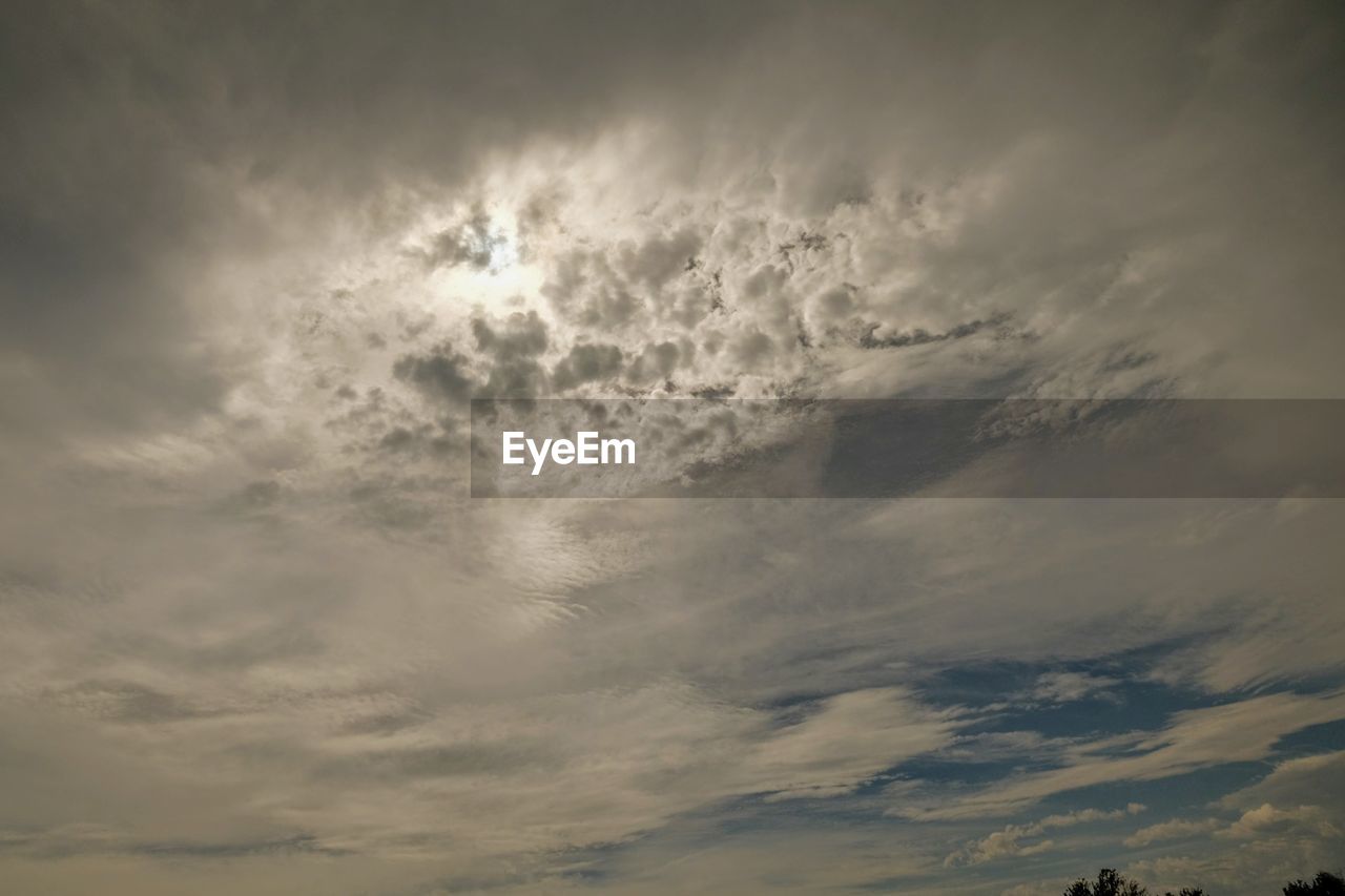 LOW ANGLE VIEW OF CLOUDSCAPE