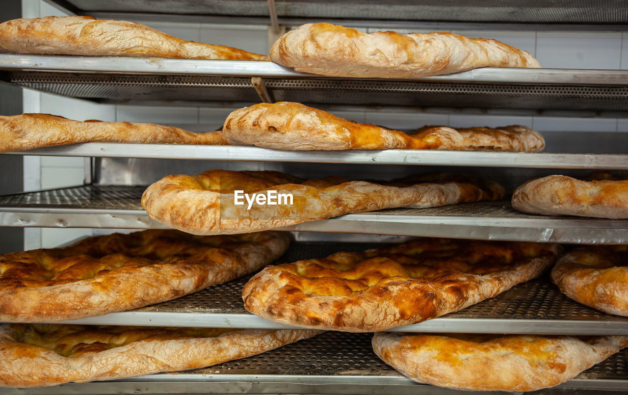 Schiacciata is a kind of bread made in tuscany, italy.