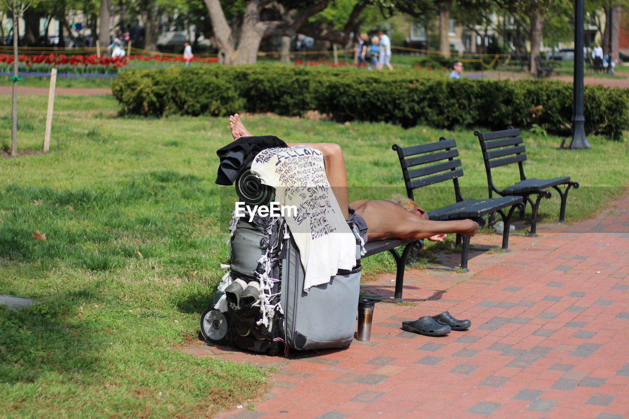 BENCH IN PARK