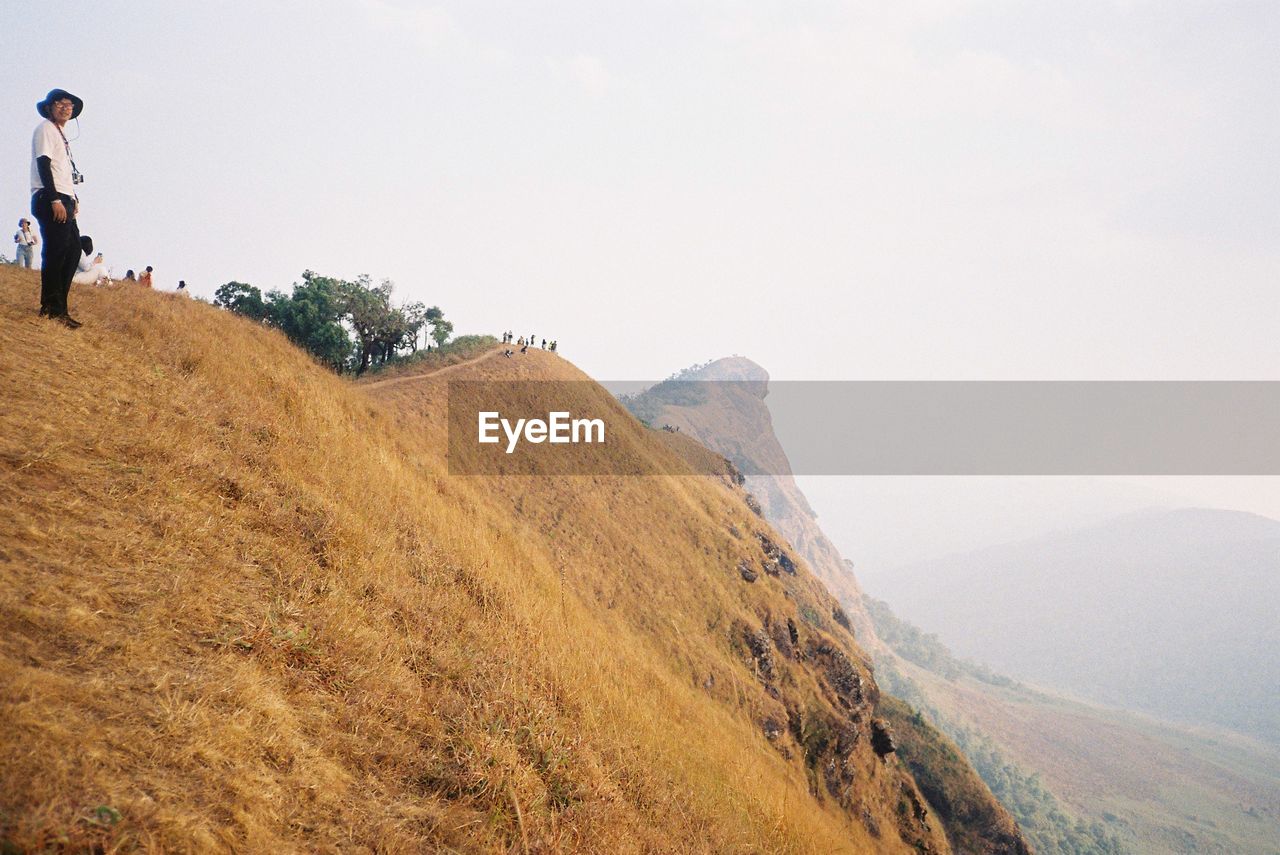 Panoramic view of landscape against sky