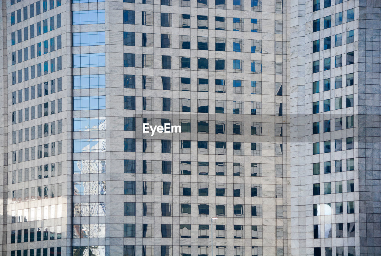 Full frame shot of modern building in city