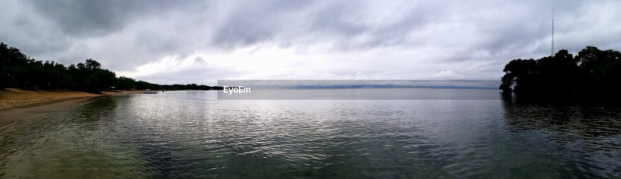 VIEW OF LAKE AGAINST SKY