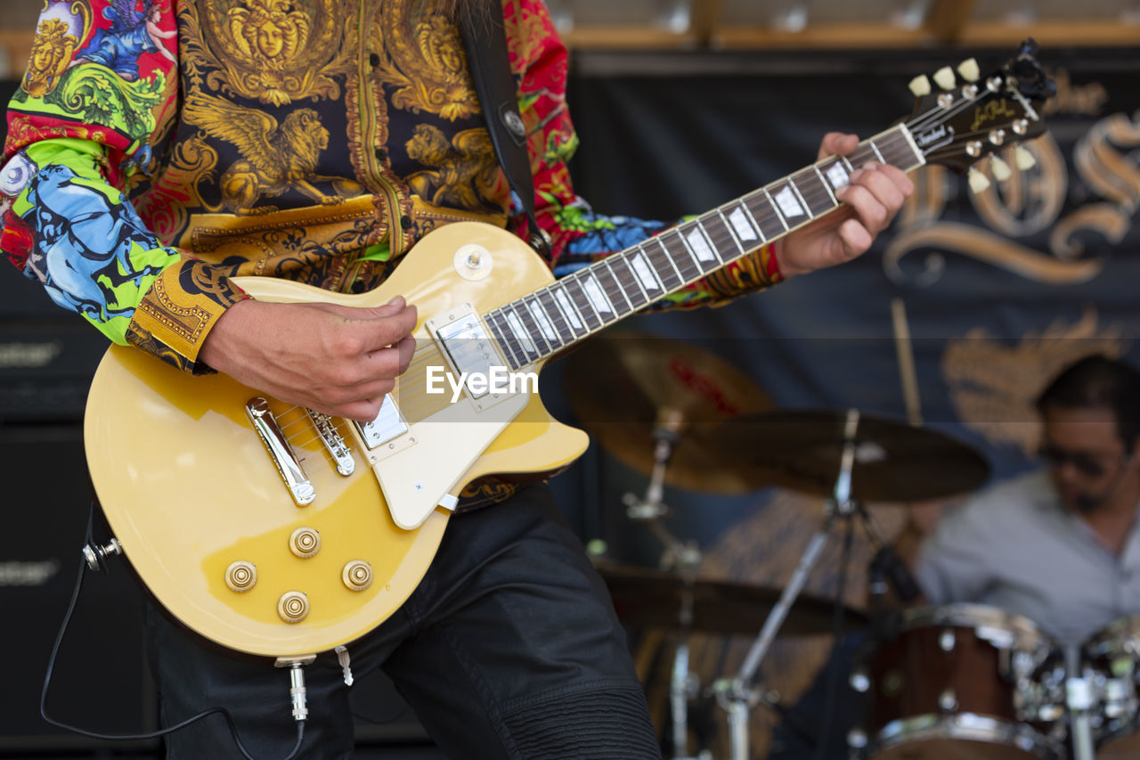 Man playing guitar