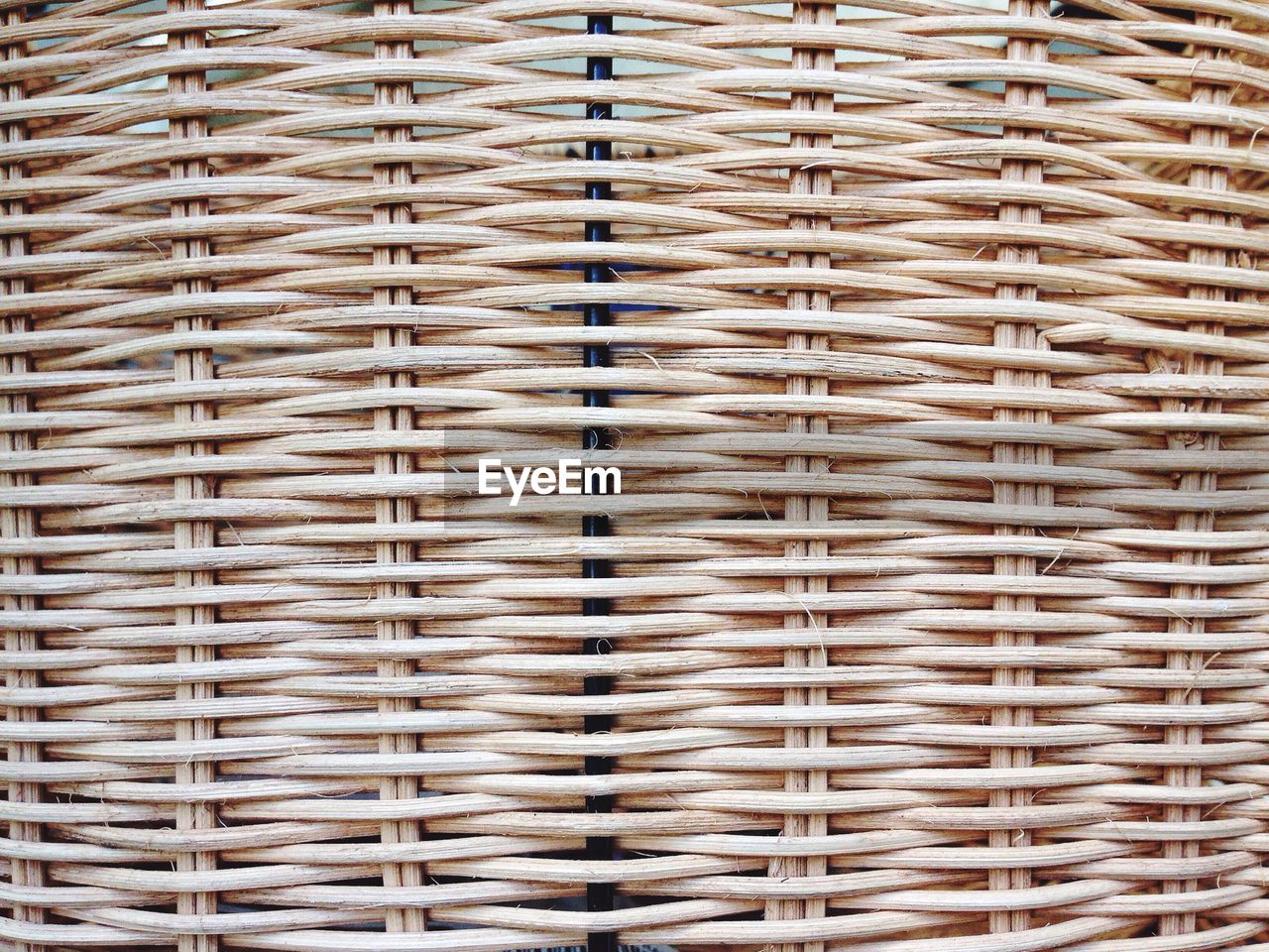 Full frame shot of wicker basket