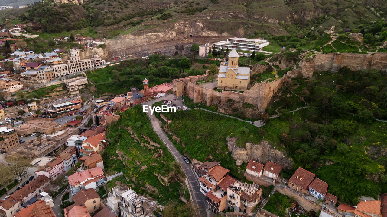 HIGH ANGLE VIEW OF TOWN