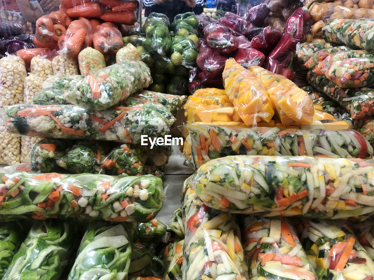FULL FRAME SHOT OF VEGETABLES FOR SALE IN MARKET
