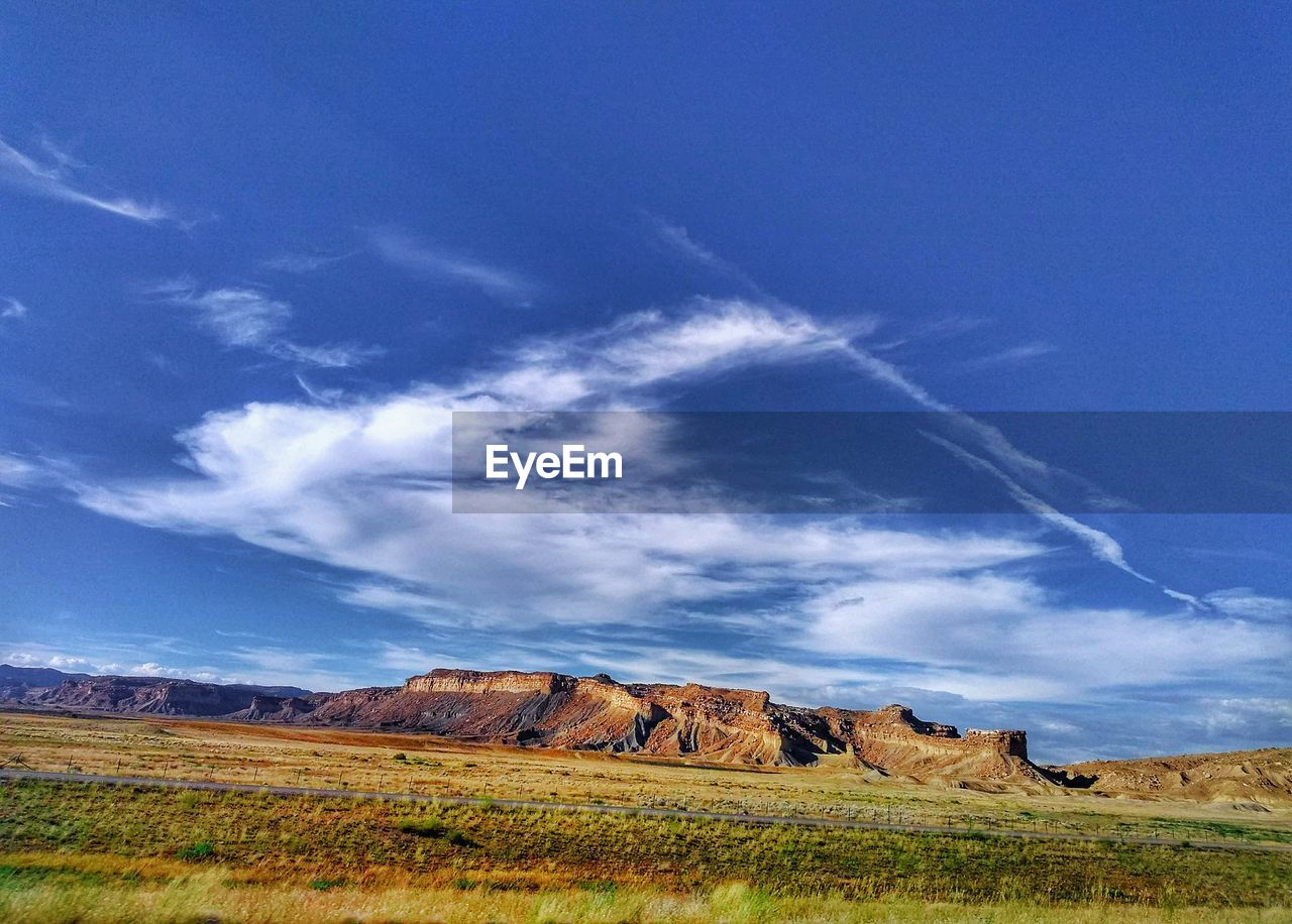 SCENIC VIEW OF LAND AGAINST SKY