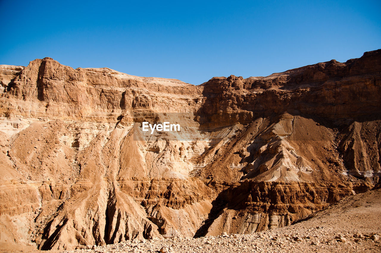 PANORAMIC VIEW OF ROCK FORMATION AGAINST SKY