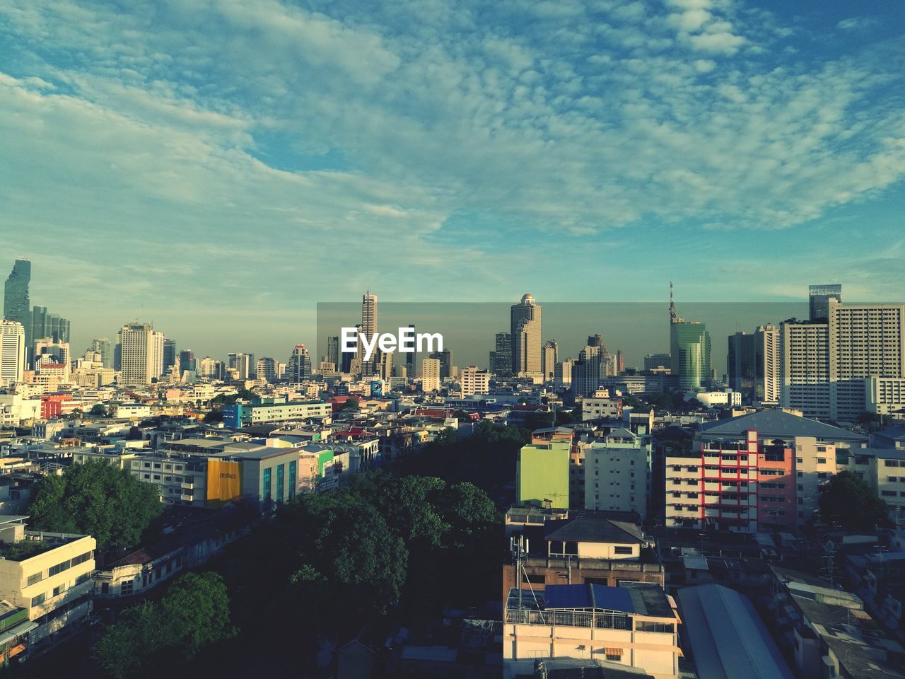 Cityscape against sky