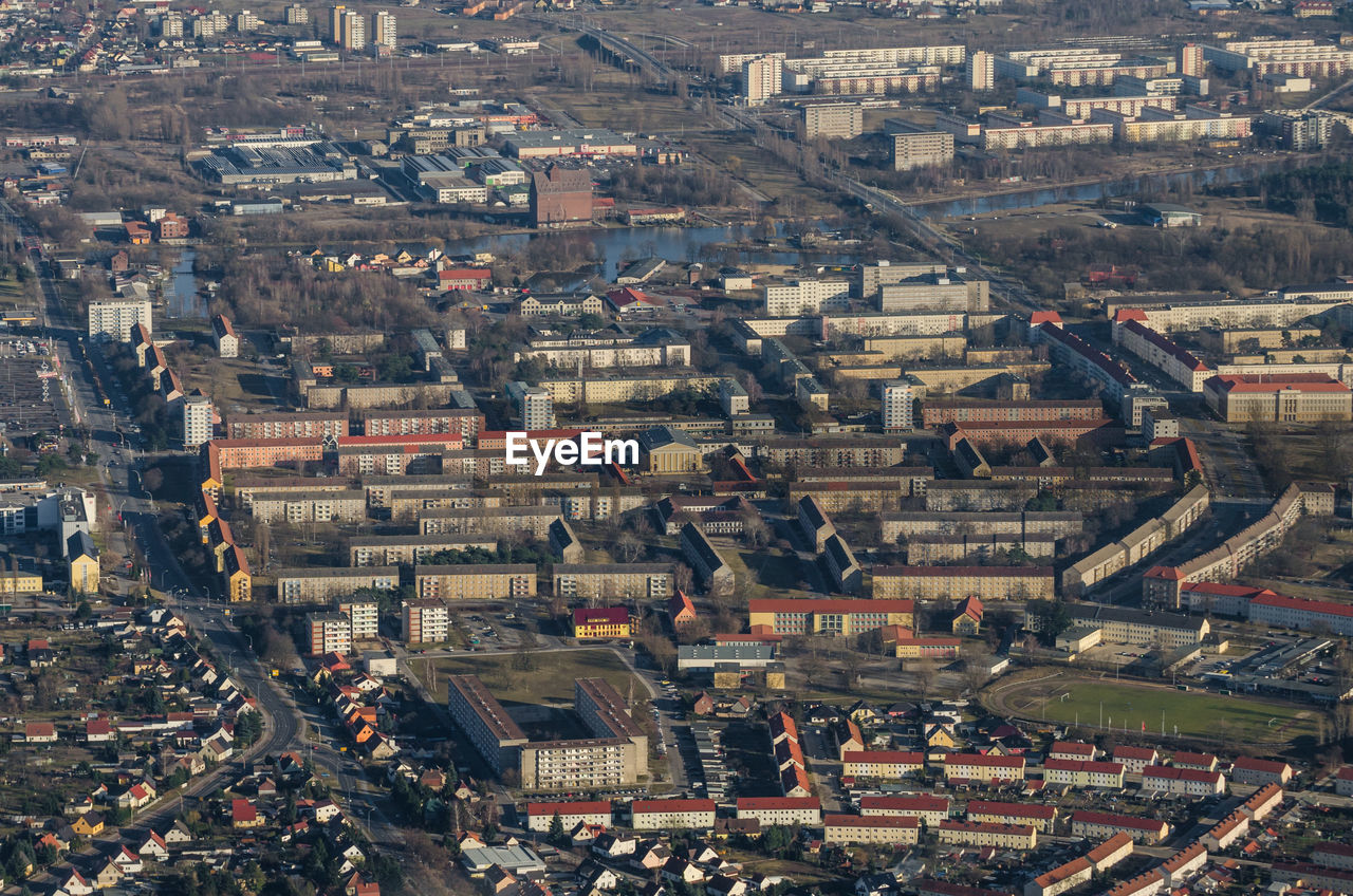 Aerial view of cityscape