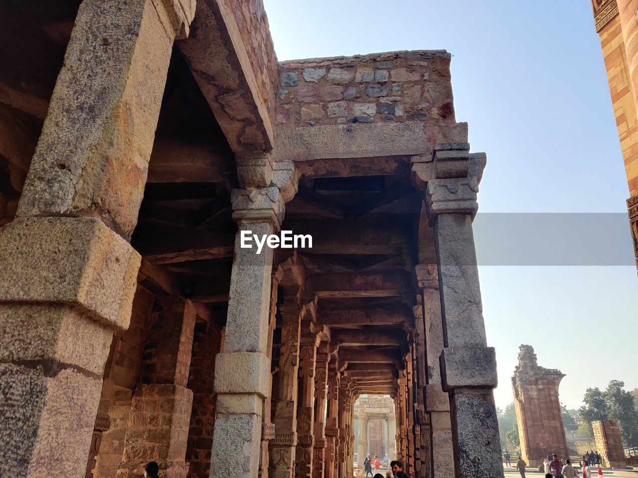 Qutub minar's different arches