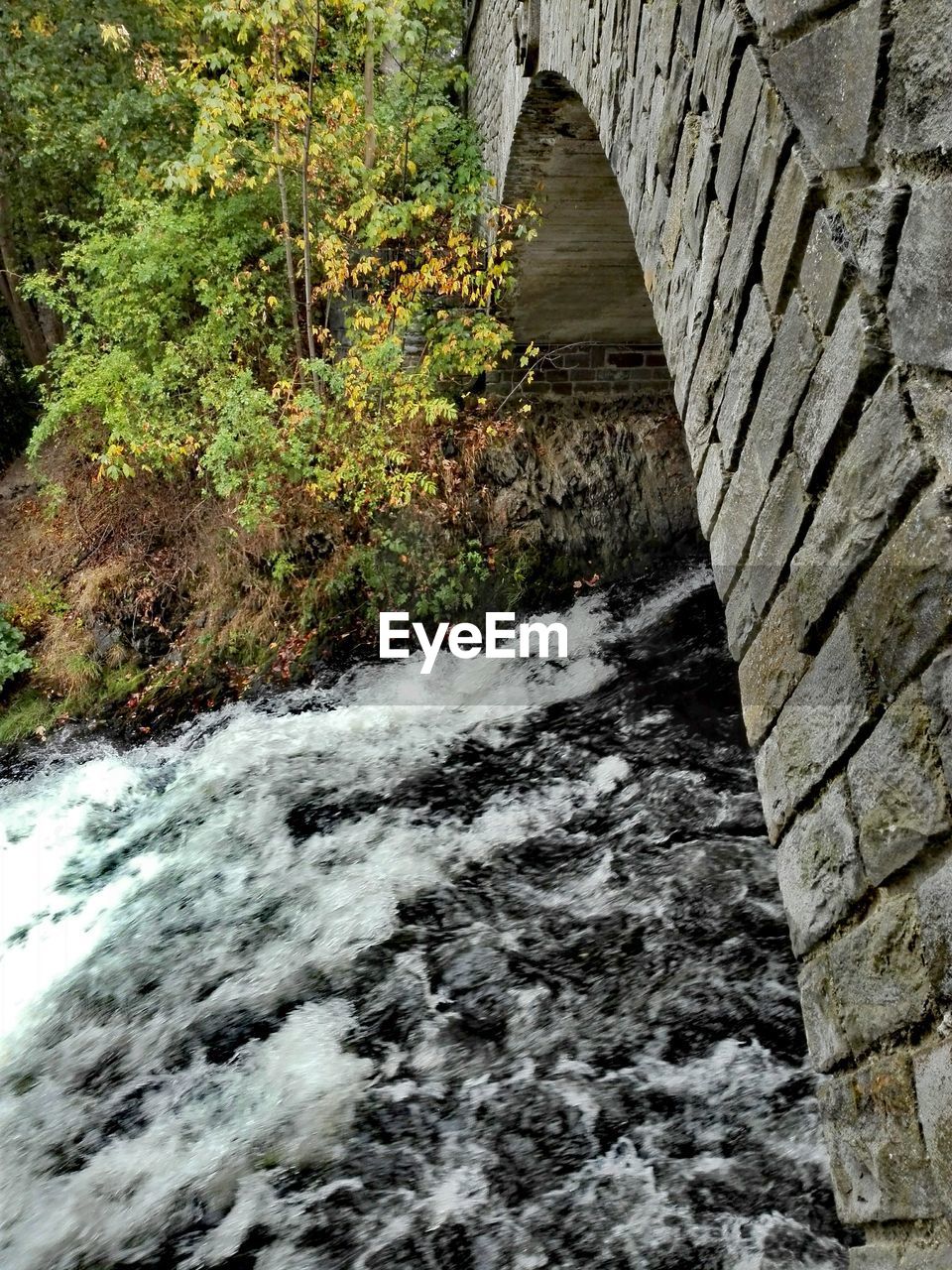 SCENIC VIEW OF WATERFALL