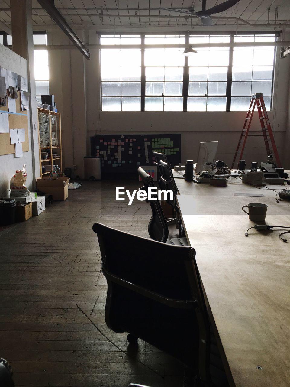 Interior of office