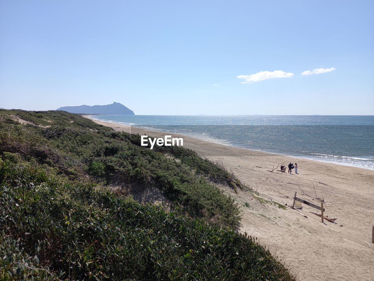 PANORAMIC SHOT OF SEA AGAINST SKY