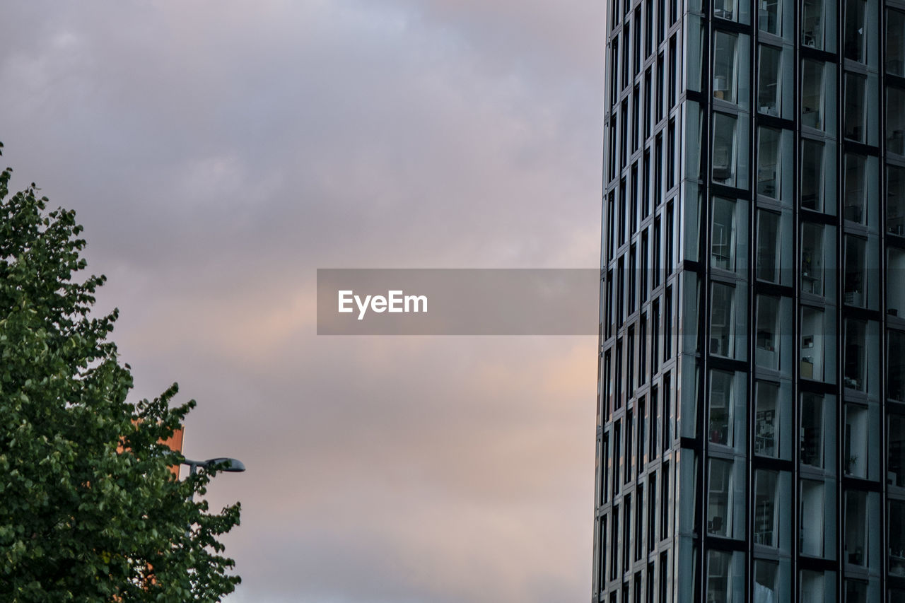 Low angle view of building against sky