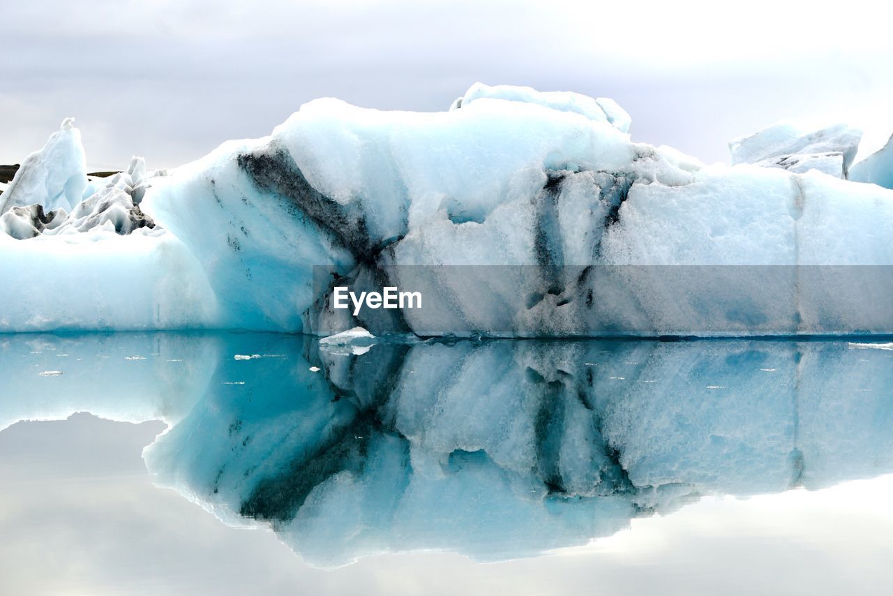 SCENIC VIEW OF SNOW COVERED LANDSCAPE