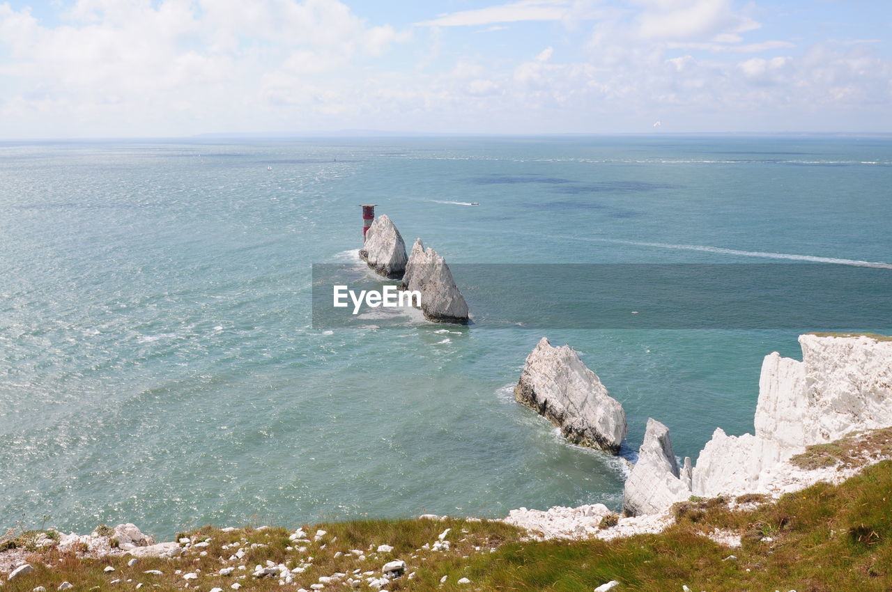 Scenic view of the needles