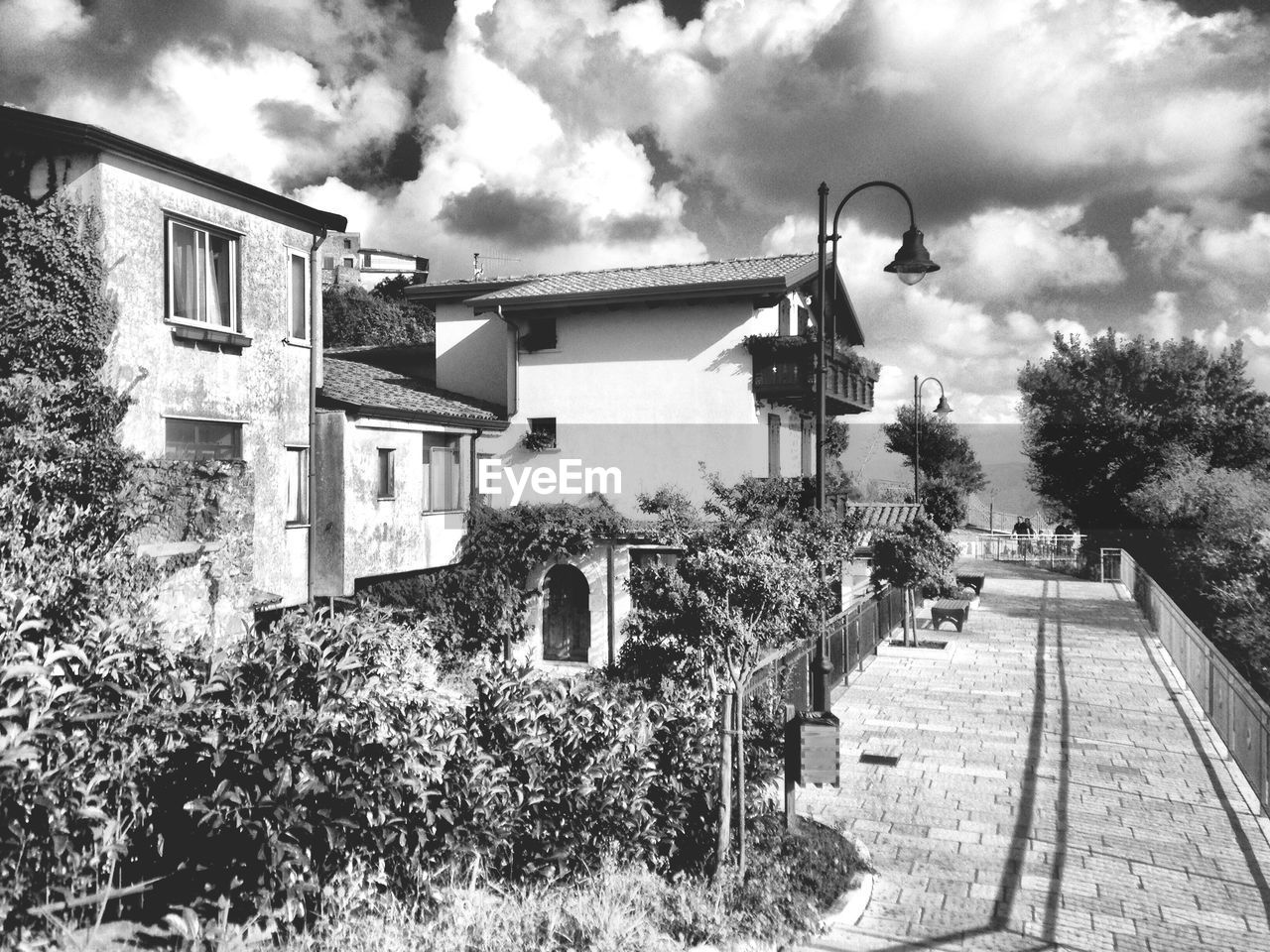 BRIDGE AND BUILDINGS IN CITY