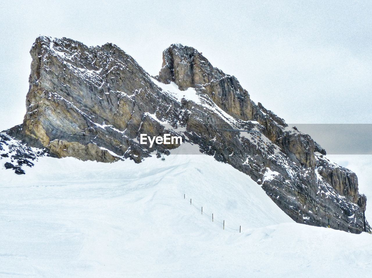 SNOWCAPPED MOUNTAIN AGAINST SKY