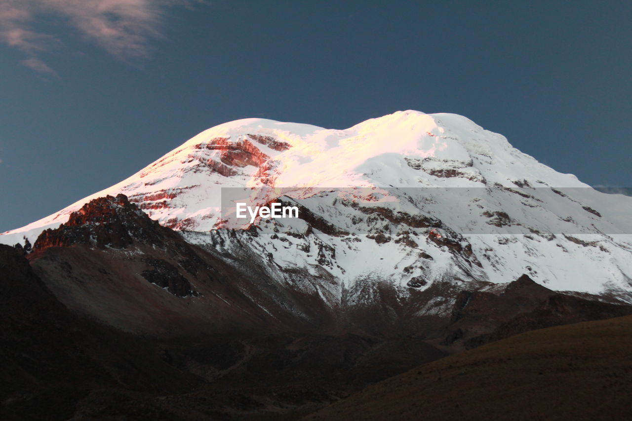 SNOWCAPPED MOUNTAINS AGAINST SKY