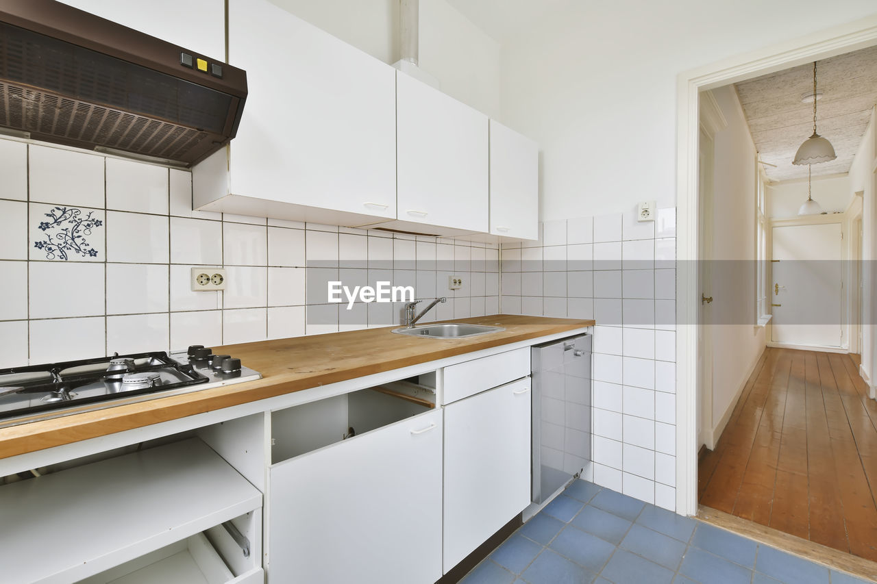 Interior of modern kitchen