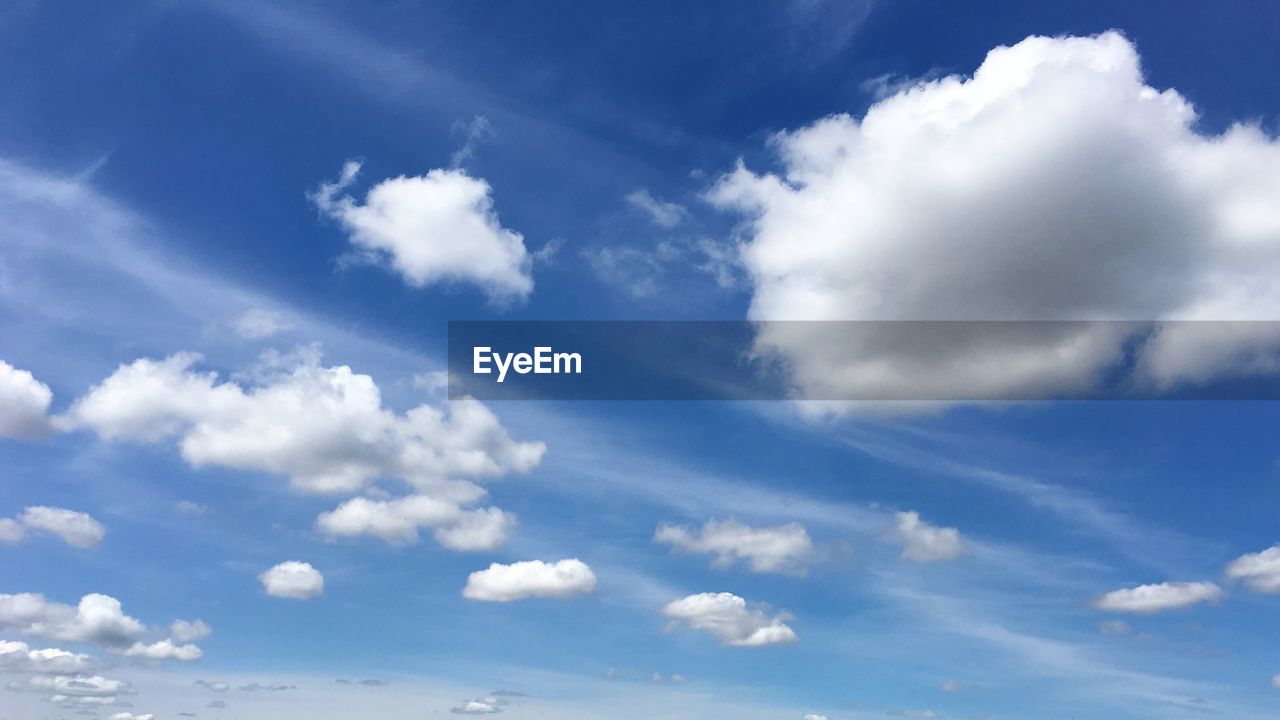 LOW ANGLE VIEW OF BLUE SKY