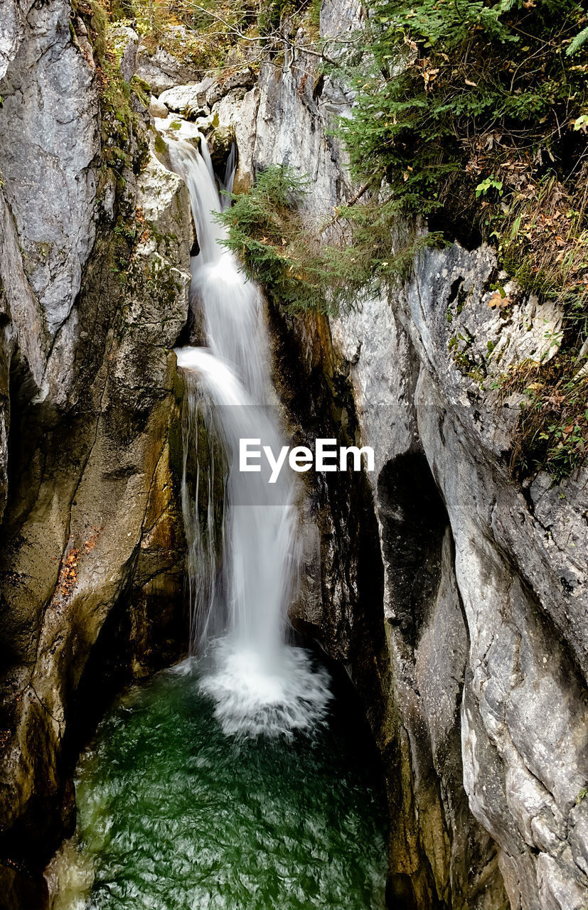 WATERFALL IN FOREST