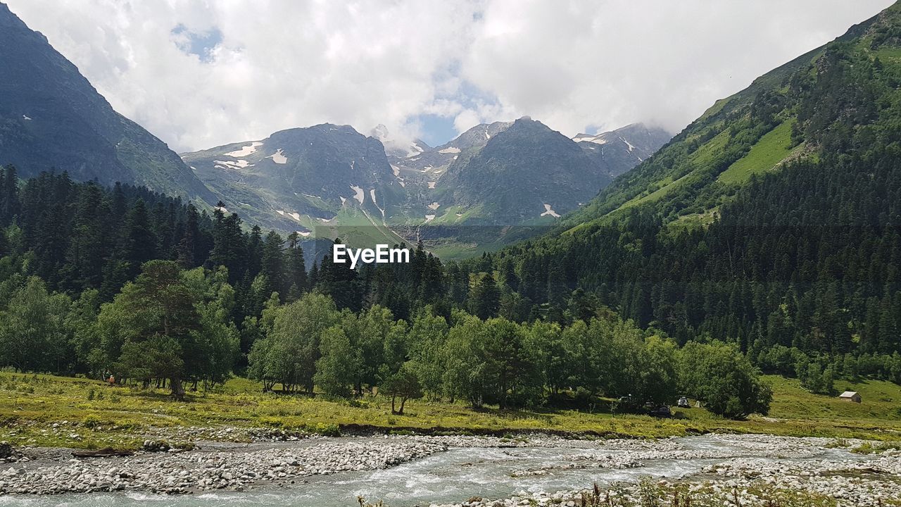 PANORAMIC SHOT OF LANDSCAPE AGAINST SKY