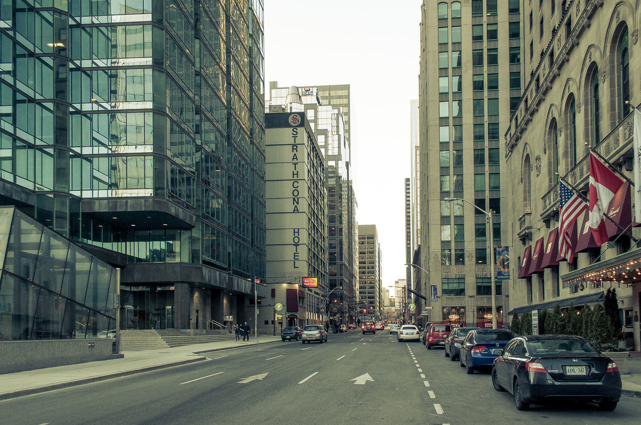 VIEW OF CITY STREET