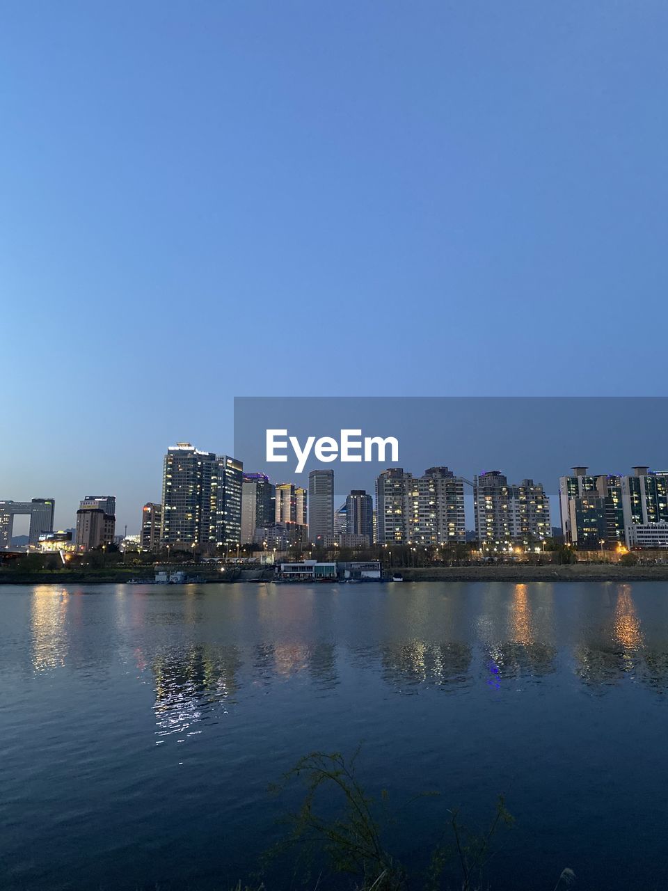 Seoul skyline by night