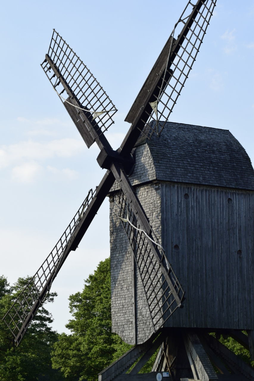 LOW ANGLE VIEW OF WINDMILL AGAINST SKY