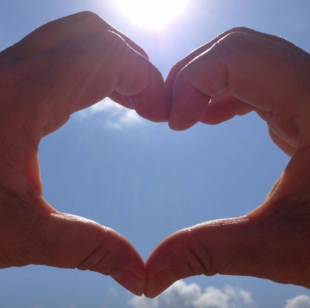 Close-up of hand holding water