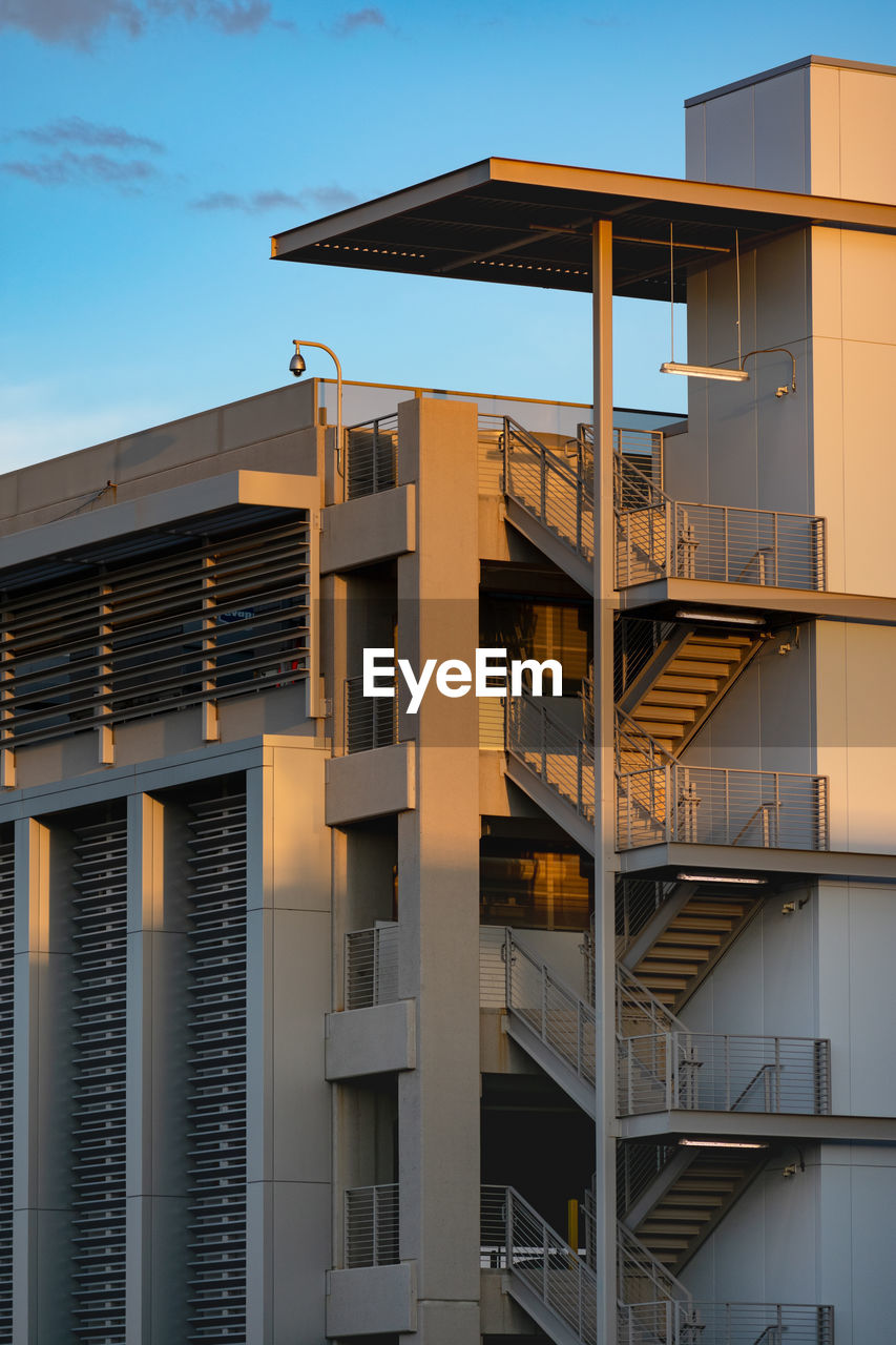 Low angle view of building against sky